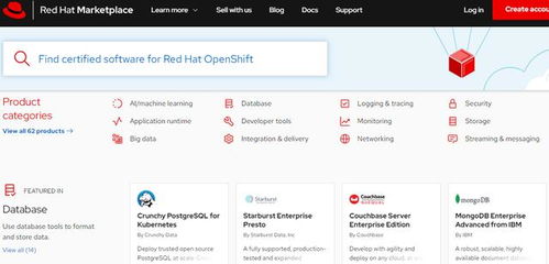 红帽软件市场正式上线 构建跨混合云与多云的统一应用生态